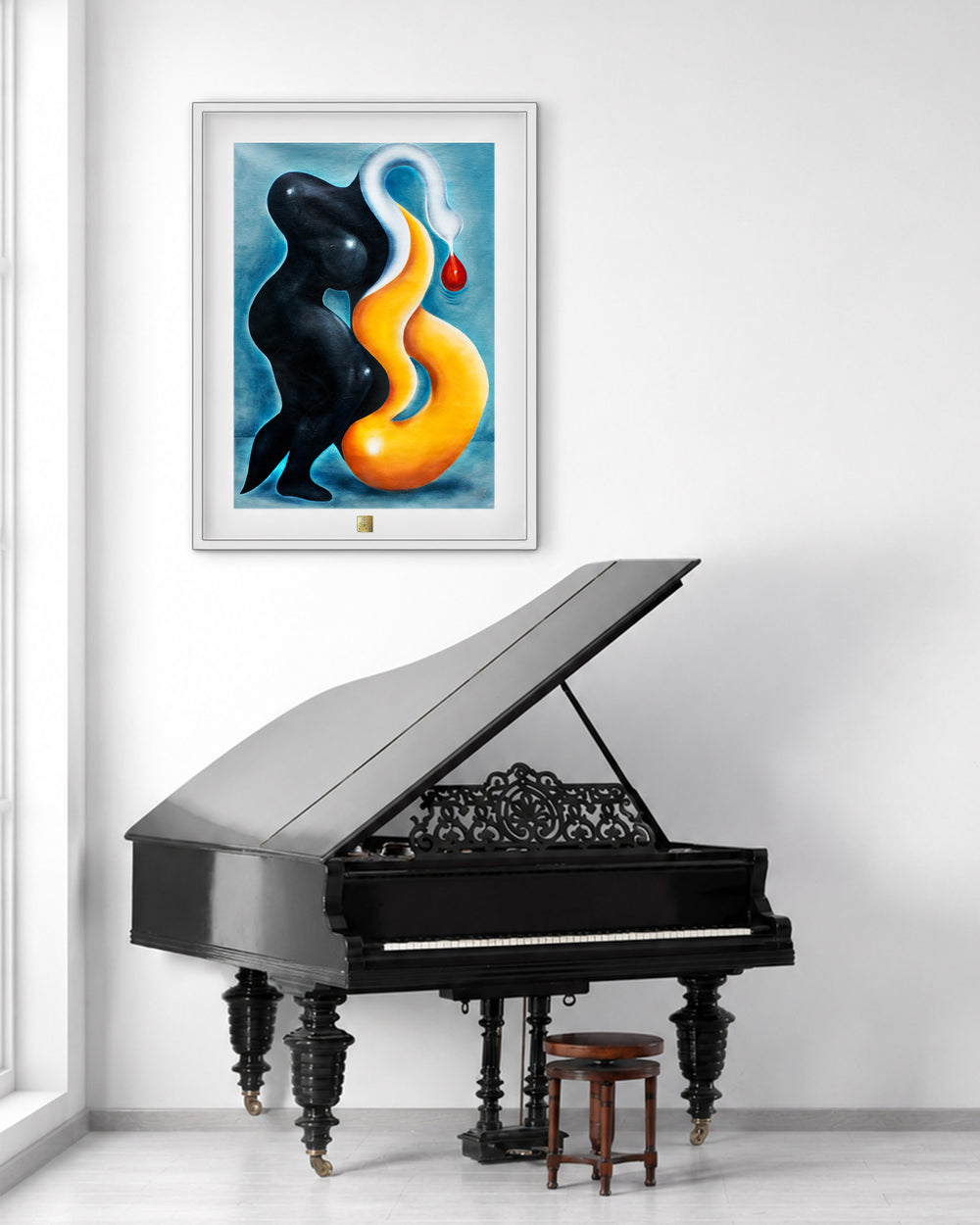Dónde el deseo aprende a latir | Limited Edition Giclée