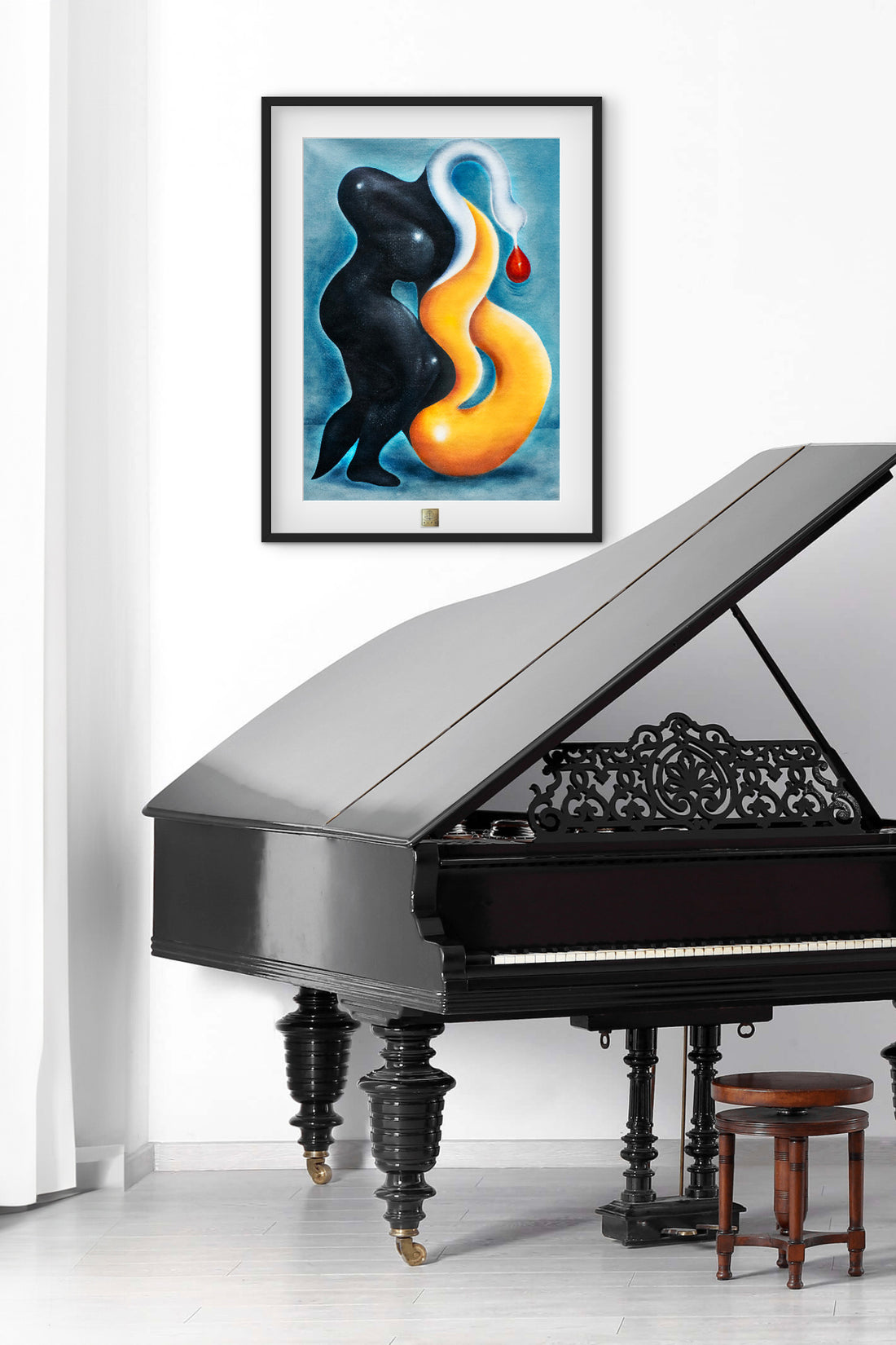 Dónde el deseo aprende a latir | Limited Edition Giclée