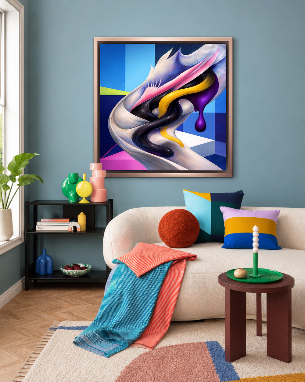 El deseo se desplaza | Original Oil Painting