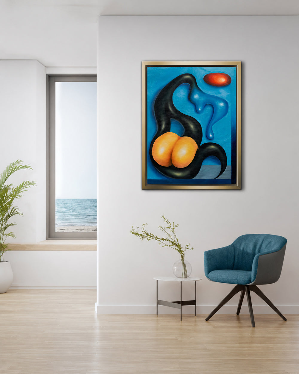 Teofonía del deseo | Original Oil Painting