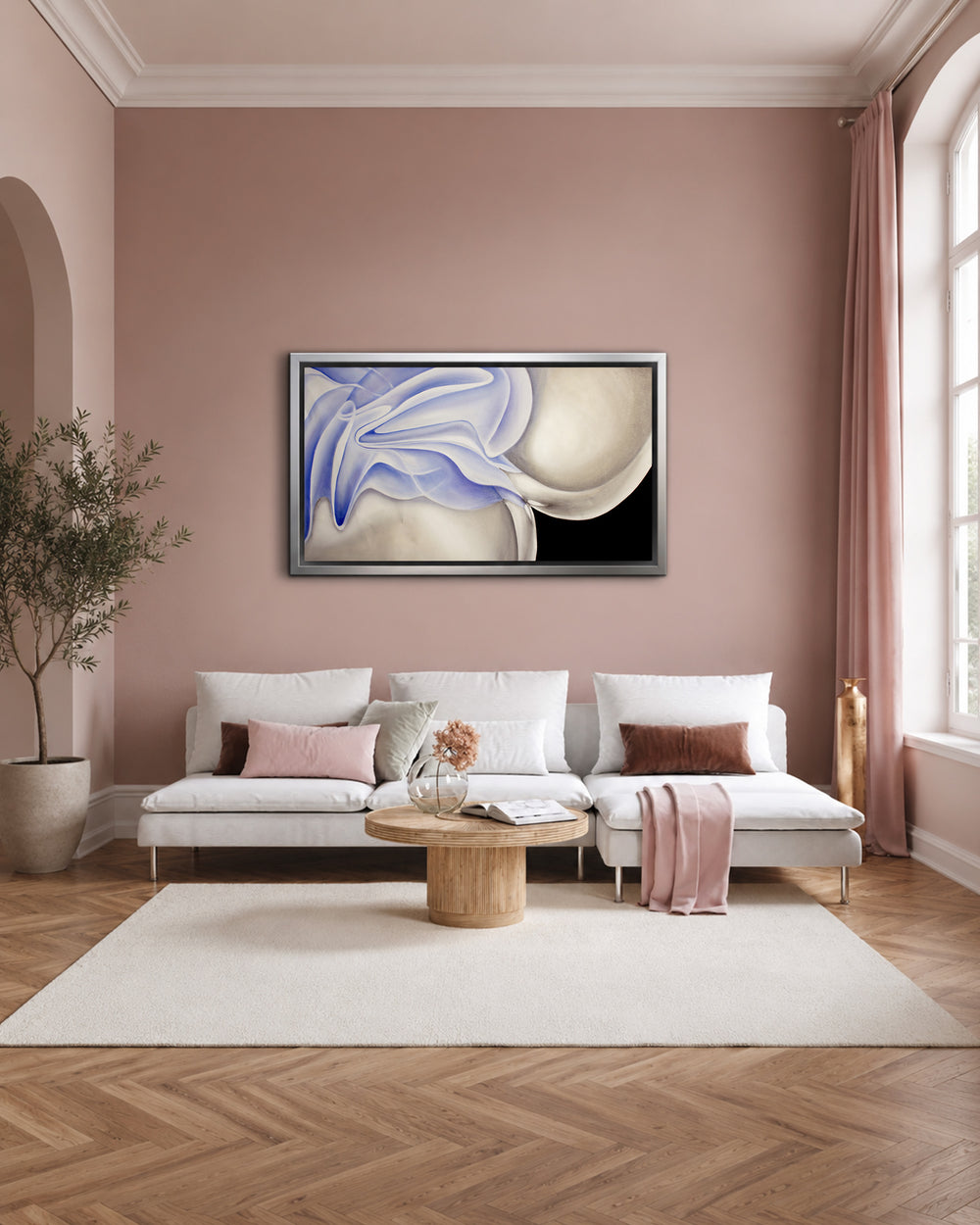 El placer es azul | Original Oil Painting