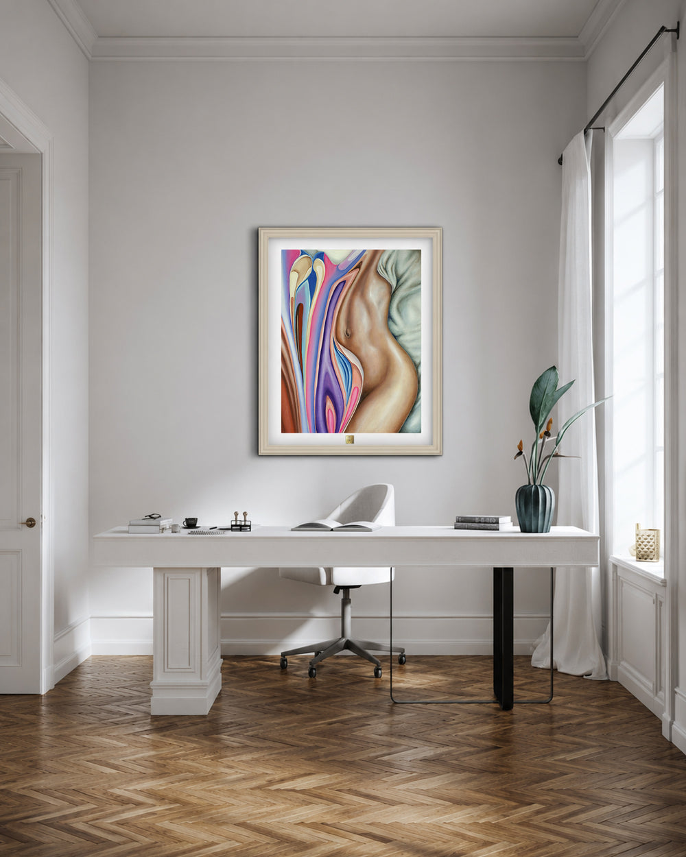 América | Original Oil Painting