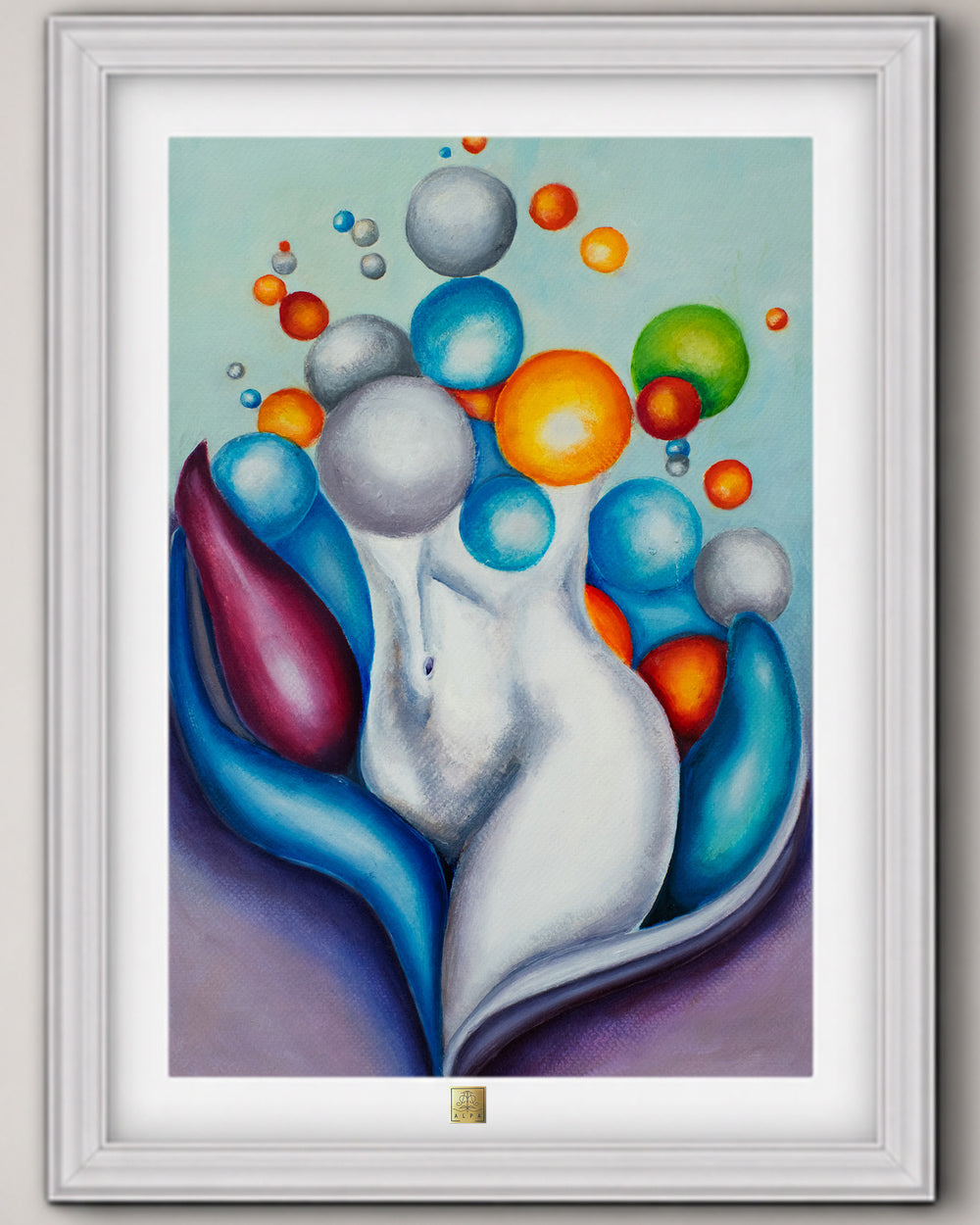 El amor está en el aire | Original Oil Painting