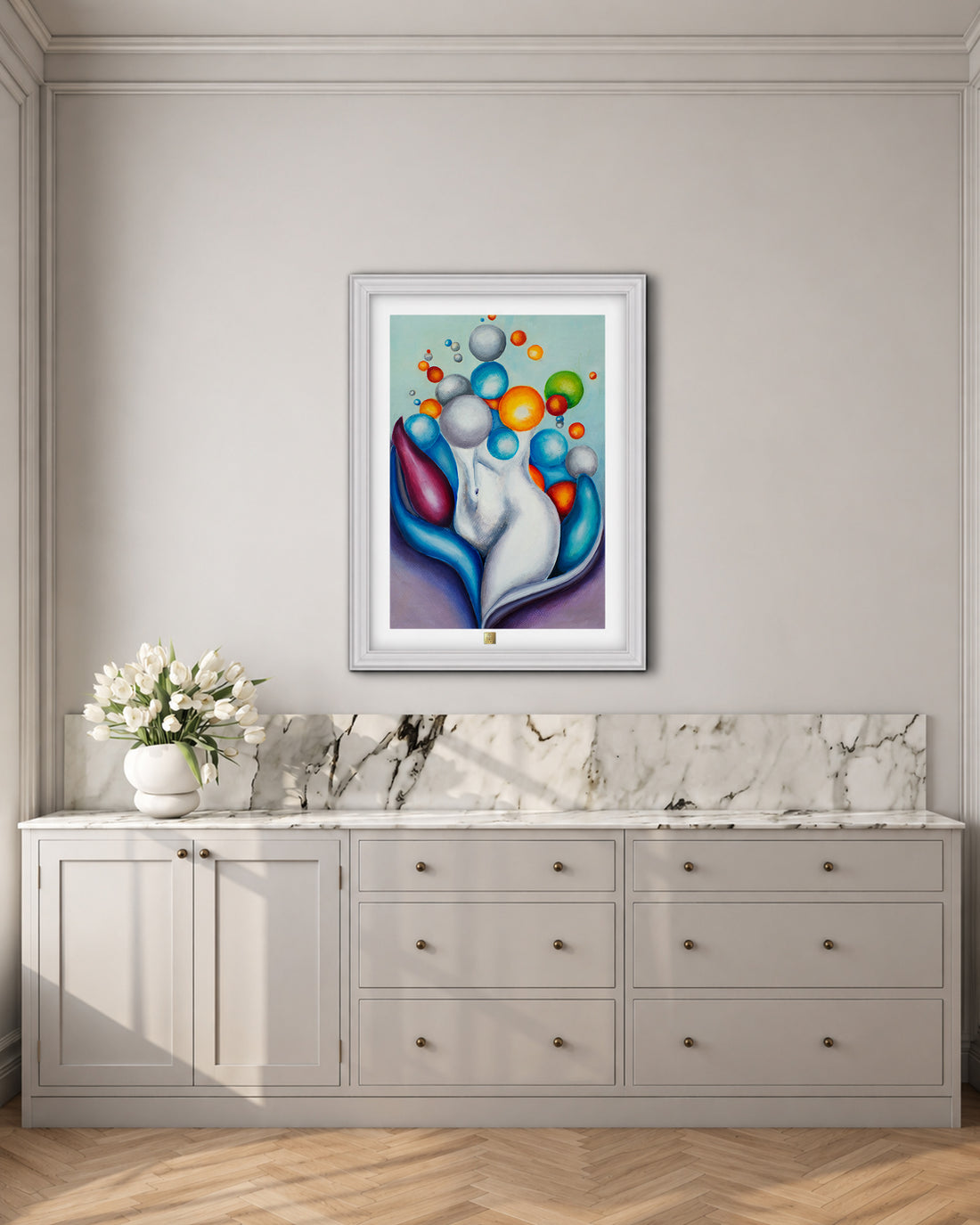 El amor está en el aire | Original Oil Painting