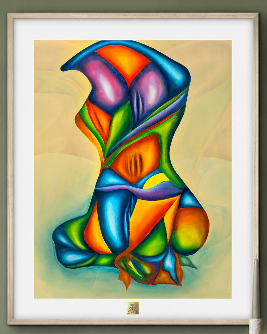 Piel de durazno | Original Oil Painting